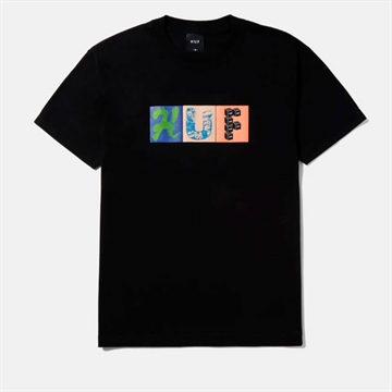 HUF T-shirt Threemix Black